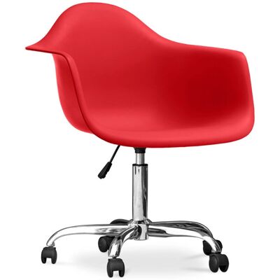 Sedia da Ufficio Weston Privatefloor - Ergonomica, Regolabile, Rossa Sedia da Ufficio Weston Privatefloor - Ergonomica, Regolabile, Rossa