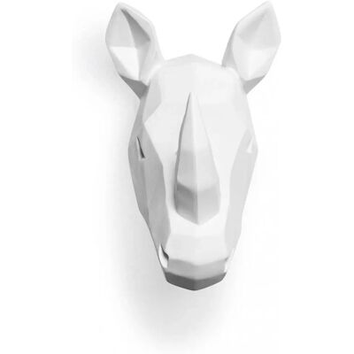 Privatefloor Rhino Head Origami Resin Wall Art - Rhino Head Privatefloor Rhino Head Origami Resin Wall Art - Rhino Head