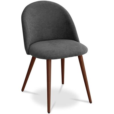 Privatefloor Evelyne Scandinavian Style Dining Chair - Gray Privatefloor Evelyne Scandinavian Style Dining Chair - Gray