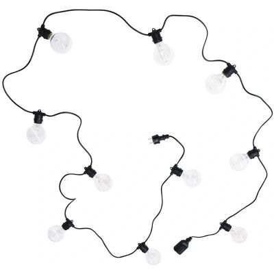 Privatefloor Cable String Lights - 5m - Black - Indoor Decor Privatefloor Cable String Lights - 5m - Black - Indoor Decor