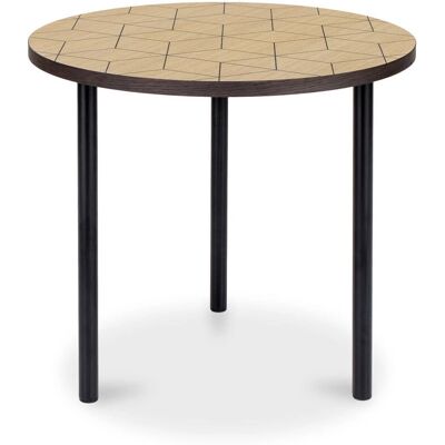 Privatefloor Natural Wood Round Side Table - Side Table Privatefloor Natural Wood Round Side Table - Side Table