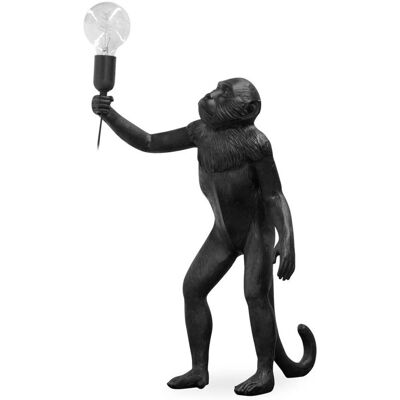 PRIVATEFLOOR - Modell Simian - Moderne Tischlampe - Nero PRIVATEFLOOR - Modell Simian - Moderne Tischlampe - Nero