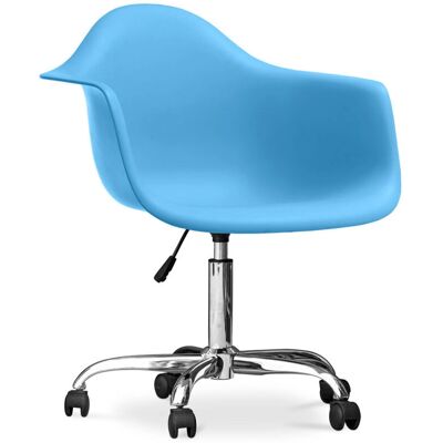 Silla de Oficina Weston Ajustable y Ergonómica - Azul Silla de Oficina Weston Ajustable y Ergonómica - Azul