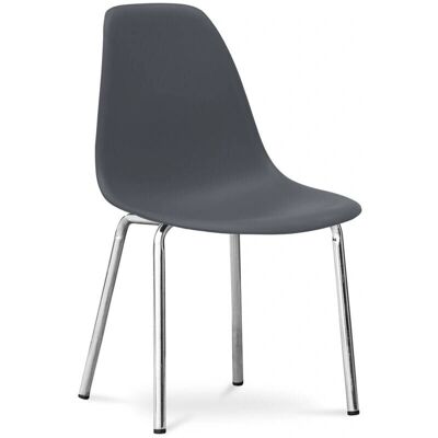 Silla Dorwick Gris Oscuro - Diseño Moderno Silla Dorwick Gris Oscuro - Diseño Moderno