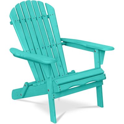 Privatefloor Adirondack Garden Chair - Green - 73x82x90cm Privatefloor Adirondack Garden Chair - Green - 73x82x90cm