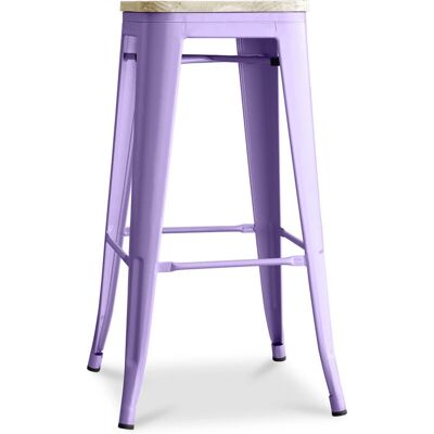 PRIVATEFLOOR Violet Pastel Stylix Bar Stool - Industrial Design PRIVATEFLOOR Violet Pastel Stylix Bar Stool - Industrial Design