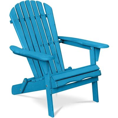 Chaise d'Extérieur Turquoise PRIVATEFLOOR - Bois de Cyprès - Mobilier de Jardin - Publicité Chaise d'Extérieur Turquoise PRIVATEFLOOR - Bois de Cyprès - Mobilier de Jardin - Publicité