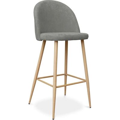 PRIVATEFLOOR Evelyne Sgabello Scandinavo Grigio 76cm PRIVATEFLOOR Evelyne Sgabello Scandinavo Grigio 76cm
