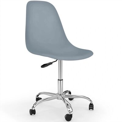 PRIVATEFLOOR Denisse Light Gray Office Chair - Swivel, Adjustable PRIVATEFLOOR Denisse Light Gray Office Chair - Swivel, Adjustable