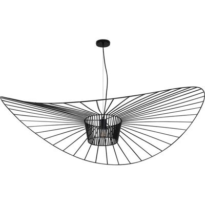 ICONIK INTERIOR Lampe Suspendue Moderne - 140cm Noire - Luminaire de Plafond - Publicité ICONIK INTERIOR Lampe Suspendue Moderne - 140cm Noire - Luminaire de Plafond - Publicité
