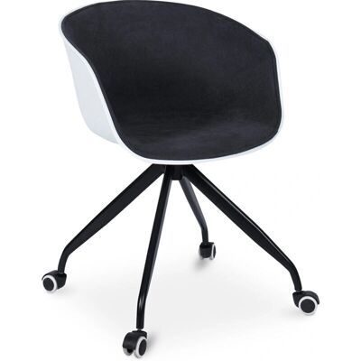 PRIVATEFLOOR Office Chair - Jodie Dark Gray - Ergonomic, Swivel, Modern Design PRIVATEFLOOR Office Chair - Jodie Dark Gray - Ergonomic, Swivel, Modern Design