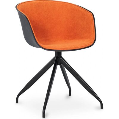 Silla de Oficina PRIVATEFLOOR Jodie - Ergonómica, Negra, Con Acolchado - 50x56x83cm - Muebles de Oficina Silla de Oficina PRIVATEFLOOR Jodie - Ergonómica, Negra, Con Acolchado - 50x56x83cm - Muebles de Oficina