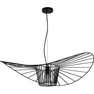 Privatefloor - Lámpara Colgante Negra Moderna - 80cm - Metal Privatefloor - Lámpara Colgante Negra Moderna - 80cm - Metal