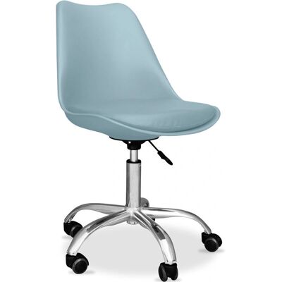 Silla de Oficina Giratoria Verde Pastel - Ergonómica y Ajustable Silla de Oficina Giratoria Verde Pastel - Ergonómica y Ajustable