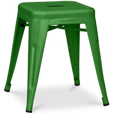 PRIVATEFLOOR Steel Industrial Stool - 45cm - Green PRIVATEFLOOR Steel Industrial Stool - 45cm - Green
