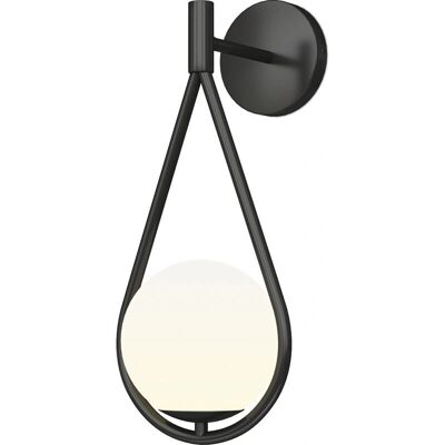 PRIVATEFLOOR Wall Lamp - Tear Nero - Modern Scandinavian Style PRIVATEFLOOR Wall Lamp - Tear Nero - Modern Scandinavian Style