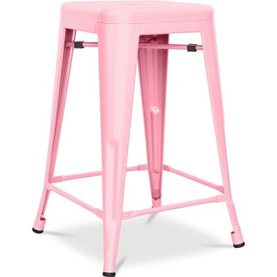 PRIVATEFLOOR Rosa Steel Industrial Bar Stool - Bar Stool PRIVATEFLOOR Rosa Steel Industrial Bar Stool - Bar Stool