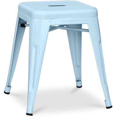 PRIVATEFLOOR Azurro Stahl Industrialhocker - 45cm - Neue Ausgabe PRIVATEFLOOR Azurro Stahl Industrialhocker - 45cm - Neue Ausgabe