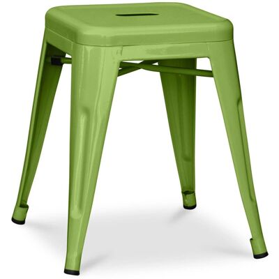 PRIVATEFLOOR Industrial Style - 45cm Stool - Light Green PRIVATEFLOOR Industrial Style - 45cm Stool - Light Green