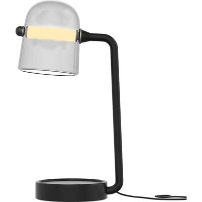 PRIVATEFLOOR Lampada da tavolo moderna con vetro smerigliato - Luce da scrivania PRIVATEFLOOR Lampada da tavolo moderna con vetro smerigliato - Luce da scrivania