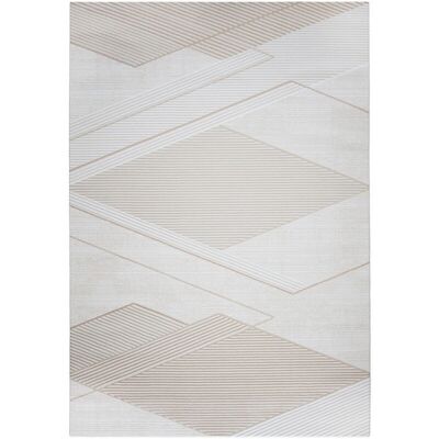 Alfombra grande de interior contemporánea beige - 290x200 cm Alfombra grande de interior contemporánea beige - 290x200 cm