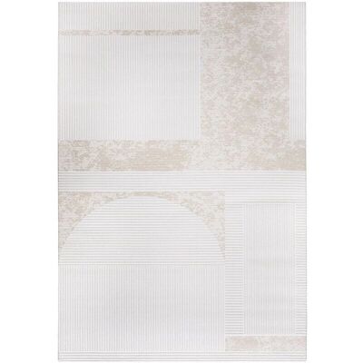 Alfombra Grande de Diseño Contemporáneo Beige - 290x200cm - ICONIK INTERIOR Alfombra Grande de Diseño Contemporáneo Beige - 290x200cm - ICONIK INTERIOR