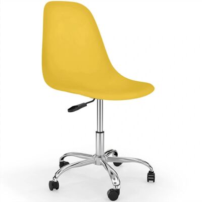 ICONIK INTERIOR Silla de Oficina Amarilla Denisse - Muebles de Oficina y Escritorio ICONIK INTERIOR Silla de Oficina Amarilla Denisse - Muebles de Oficina y Escritorio