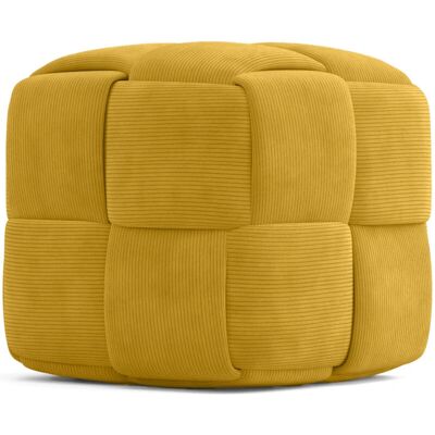 Privatefloor - Puff Cuadrado - 38x38 cm - Pana - Ottoman Privatefloor - Puff Cuadrado - 38x38 cm - Pana - Ottoman