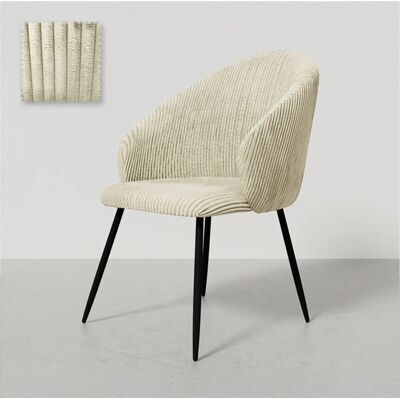 Privatefloor - Brugges - Corduroy - Dining chair Privatefloor - Brugges - Corduroy - Dining chair