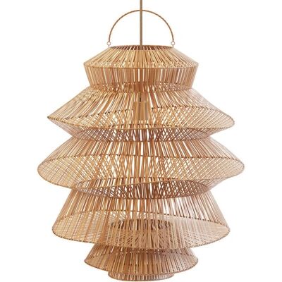 PRIVATEFLOOR Rattan Pendant Lamp - Boho Natural - Organic Craft - Pendant Light PRIVATEFLOOR Rattan Pendant Lamp - Boho Natural - Organic Craft - Pendant Light