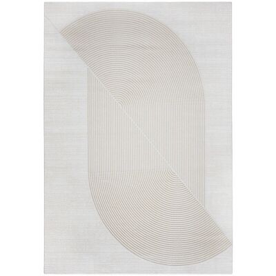 ICONIK INTERIOR Alfombra Grande Beige de Diseño Contemporáneo - 290x200 cm ICONIK INTERIOR Alfombra Grande Beige de Diseño Contemporáneo - 290x200 cm