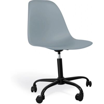 Silla de Oficina Gris Claro Denisse - Ergonómica y Móvil Silla de Oficina Gris Claro Denisse - Ergonómica y Móvil