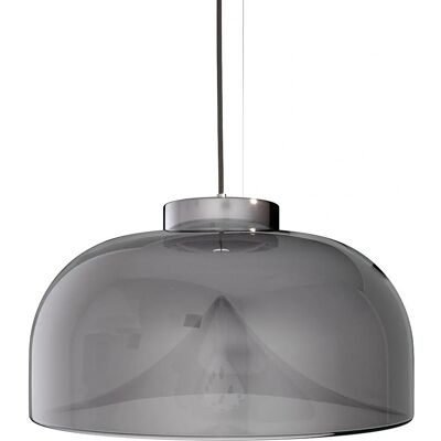 PRIVATEFLOOR Lampada a Sospensione in Cristallo - Design Moderno - Fumo PRIVATEFLOOR Lampada a Sospensione in Cristallo - Design Moderno - Fumo