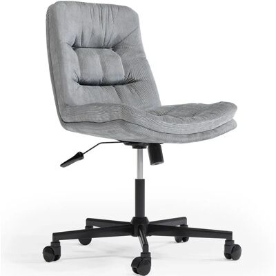 PRIVATEFLOOR Hera Light Gray Swivel Office Chair PRIVATEFLOOR Hera Light Gray Swivel Office Chair