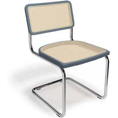 PRIVATEFLOOR Lumba Grigio - Sedia da pranzo boho ergonomica PRIVATEFLOOR Lumba Grigio - Sedia da pranzo boho ergonomica