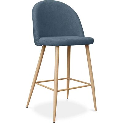 PRIVATEFLOOR - Evelyne - 66cm - Tela tapizada - Taburete de bar PRIVATEFLOOR - Evelyne - 66cm - Tela tapizada - Taburete de bar