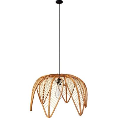 Privatefloor Handmade Rattan Pendant Lamp - Boho Natural Style Privatefloor Handmade Rattan Pendant Lamp - Boho Natural Style