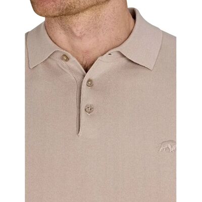 Raging Bull Short Sleeve Knitted Polo Shirt Raging Bull Short Sleeve Knitted Polo Shirt