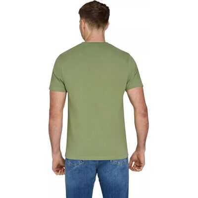 Raging Bull Olivgrünes Bio-Baumwoll T-Shirt - T-Shirt Raging Bull Olivgrünes Bio-Baumwoll T-Shirt - T-Shirt