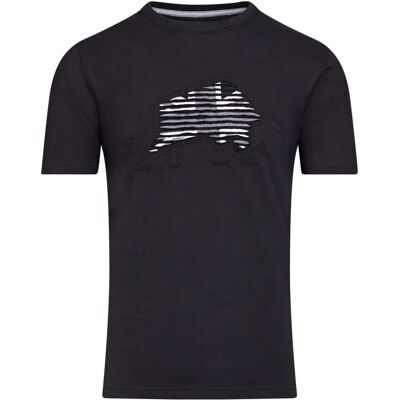 Raging Bull Slash Bull Black Organic Cotton T-Shirt - T-Shirt Raging Bull Slash Bull Black Organic Cotton T-Shirt - T-Shirt