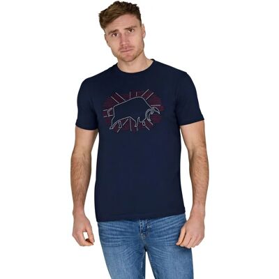 Raging Bull Outburst Union Jack Bull T-Shirt - Navy - M - T-Shirt Raging Bull Outburst Union Jack Bull T-Shirt - Navy - M - T-Shirt