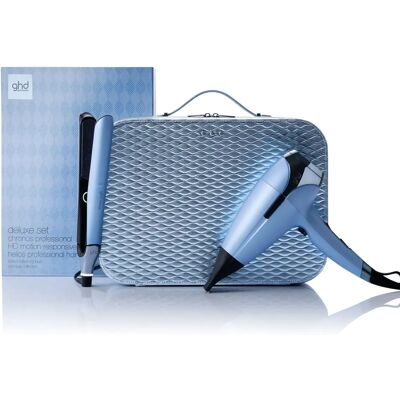 Collection Deluxe GHD Glace Hivernale - Lisseur et Sèche-cheveux Collection Deluxe GHD Glace Hivernale - Lisseur et Sèche-cheveux