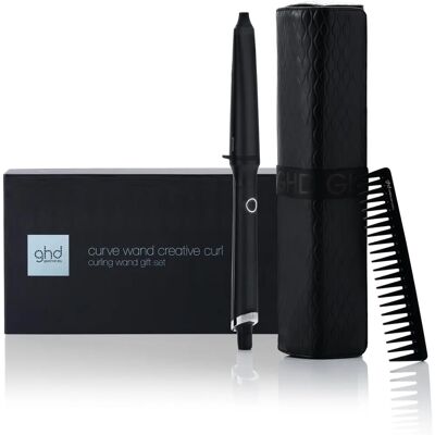 Ensemble Boucleur GHD Iced Luxe - Fer à Friser & Peigne Démêlant - Publicité Ensemble Boucleur GHD Iced Luxe - Fer à Friser & Peigne Démêlant - Publicité