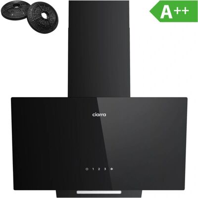Campana Extractora Negra de Pared - Range Hood Campana Extractora Negra de Pared - Range Hood