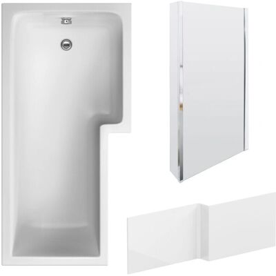 Balterley - 1700mm RH L-Shape - Front Panel - Bathtub Balterley - 1700mm RH L-Shape - Front Panel - Bathtub