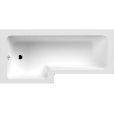 Nuie - Square Bath - 1800x700/850 - Left-Handed - Bath Nuie - Square Bath - 1800x700/850 - Left-Handed - Bath