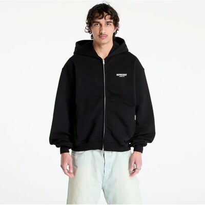 Hanorac cu fermoar Owners Club - Negru - Stil Casual Hanorac cu fermoar Owners Club - Negru - Stil Casual