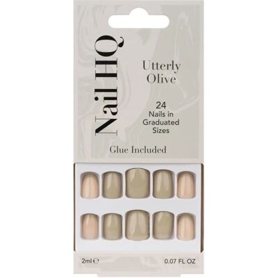Nail HQ Square false nails - 24 pcs Nail HQ Square false nails - 24 pcs
