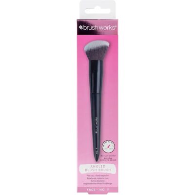 Brushworks Schräg Pinsel für Rouge - NO. 7 - Professionelles Make-up-Werkzeug Brushworks Schräg Pinsel für Rouge - NO. 7 - Professionelles Make-up-Werkzeug