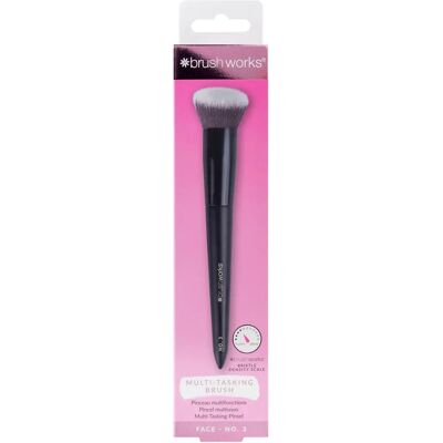 Brushworks Multi Tasking Brush - Vielseitiges Make-up-Pinsel - Professionelle Qualität Brushworks Multi Tasking Brush - Vielseitiges Make-up-Pinsel - Professionelle Qualität